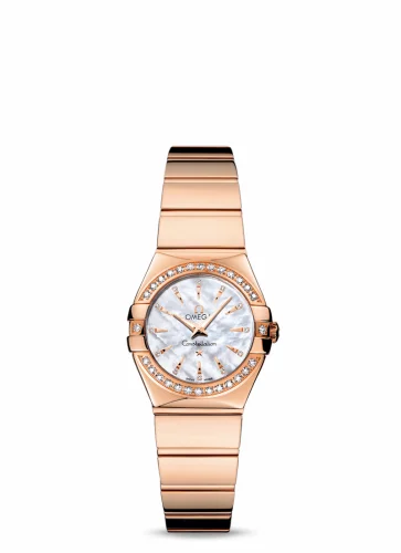 Omega Constellation Quartz 24 Polished Red Gold / Diamond / MOP 123.55.24.60.55.006 (12355246055006)